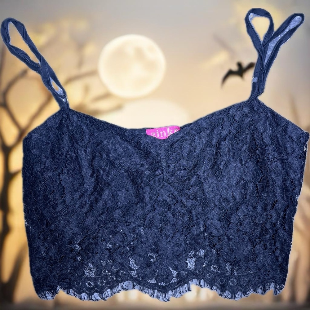 Zinke Free People Lace Bralette - Size Large